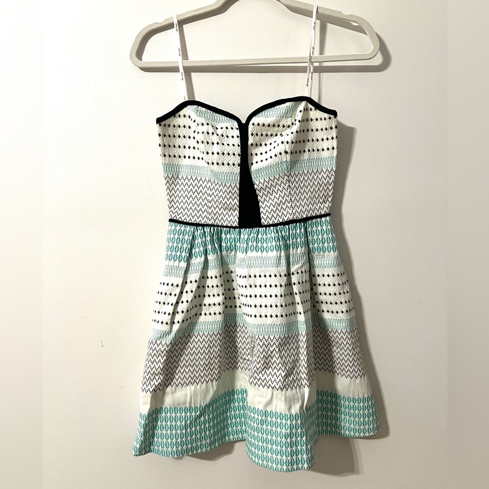 Anthropologie Strapless Mini Dress